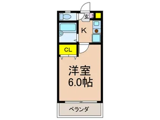 サンフォレストスギモト【1階】の間取り