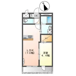 アベニール【2階】の間取り