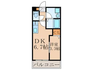 セレーノ柏の森【3階】の間取り