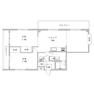 メゾンドTANIの間取り