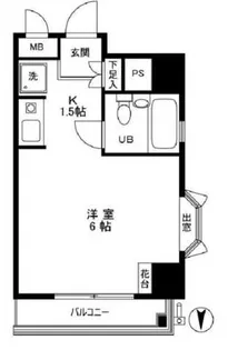 シティポート両国【7階】の間取り