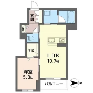 リノアネラ【1階】の間取り