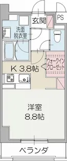 プライム三島プレイス【5階】の間取り