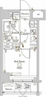 ラフィスタ川崎大師2【7階】の間取り