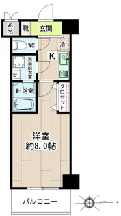 ますもとビル【5階】の間取り