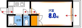 メゾンソレイユ【7階】の間取り
