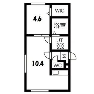 シャトーラトゥール【4階】の間取り