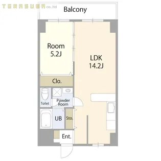 フラーレンK【4階】の間取り