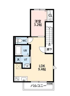 ゼルコヴァイーストIV【2階】の間取り