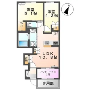 Fidelity【1階】の間取り