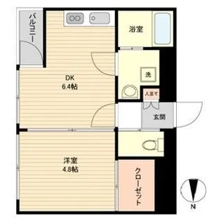 La Douceur片平【4階】の間取り