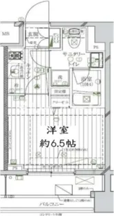レガリス品川南大井パークサイド【7階】の間取り
