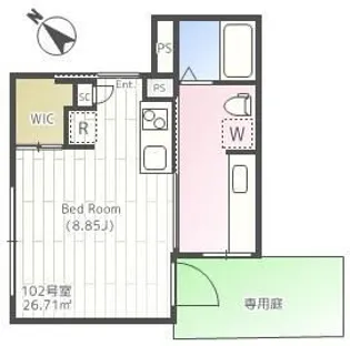 FARE大塚I【1階】の間取り