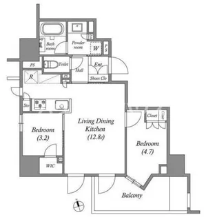 nido南千住【5階】の間取り