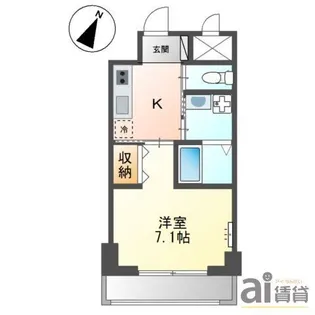 ビアンくすのき台【1階】の間取り