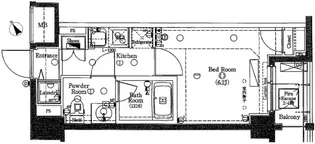 AXAS中野新江古田【4階】の間取り