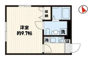 Fullea二子玉川【2階】の間取り