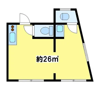 和田ビル【店舗・事務所】【1階】の間取り