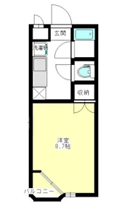 アーバンハイム大和【2階】の間取り
