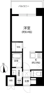 リフェスタ渡辺通【3階】の間取り