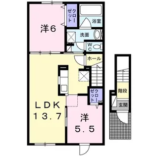 La Luce・K【2階】の間取り