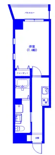 YAMAKI TOWER【4階】の間取り