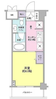 Mark Forest【3階】の間取り
