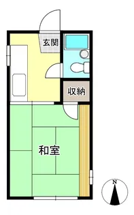 サンライフ羽鳥【1階】の間取り