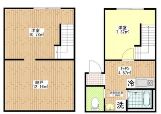 フェリチタ横川の間取り