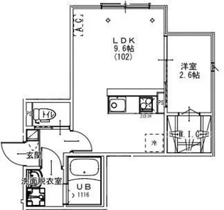 KEIAI RESIDENCE 元山II【2階】の間取り