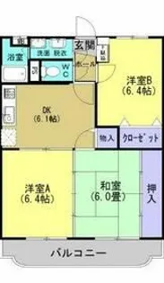 ユーミーコンフォート【3階】の間取り