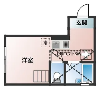 プライムテラス南林間III【1階】の間取り