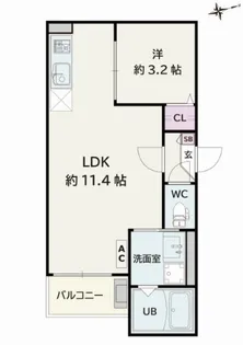 Jack matobakitaI【2階】の間取り