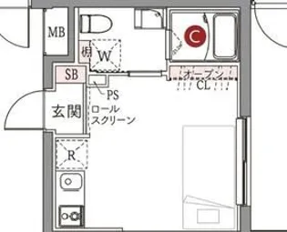 CASA PIAZZA Kamata-East【2階】の間取り
