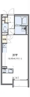 ミランダ唯【1階】の間取り