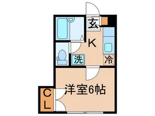 カームケイエス【2階】の間取り