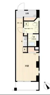 ポラスト恵比寿【3階】の間取り