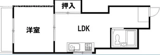 メゾンパルビス【4階】の間取り