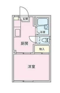 ピアベルテB【1階】の間取り