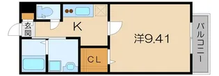 エクセルR・K【2階】の間取り