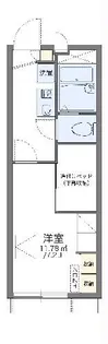 レオパレスSAKAEII【1階】の間取り