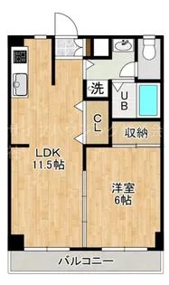 YAMANAKAマンション【2階】の間取り