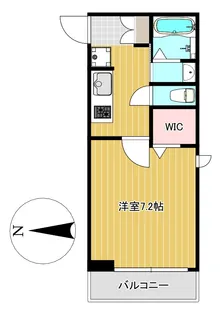 レジデンスホリイ【3階】の間取り