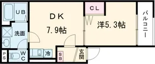 イクシオ小松川【2階】の間取り