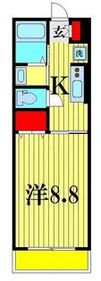FAIRFIELD COTTAGE【2階】の間取り