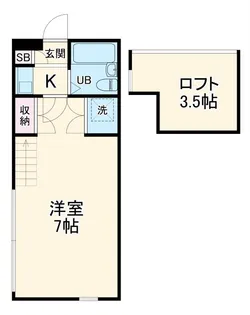 フジパレス行田壱番館【2階】の間取り
