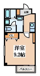 エヌエムトラントシス【2階】の間取り