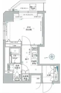 スパシエトラッド川口【3階】の間取り