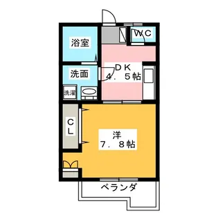 スタスィオン一社【2階】の間取り