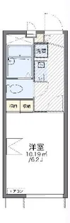 レオパレス城山II【1階】の間取り